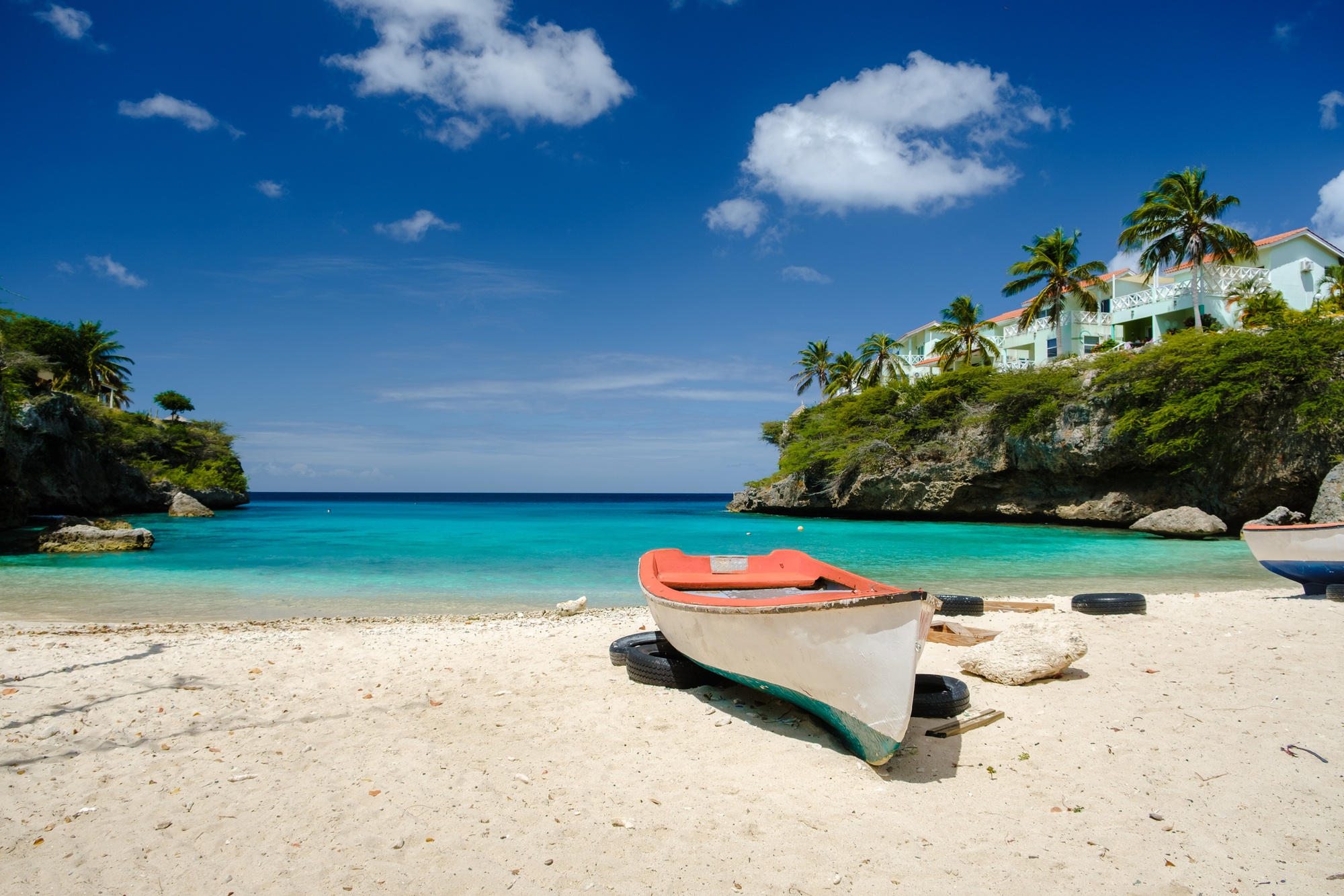 Playa Lagun Beach Cliff Curacao